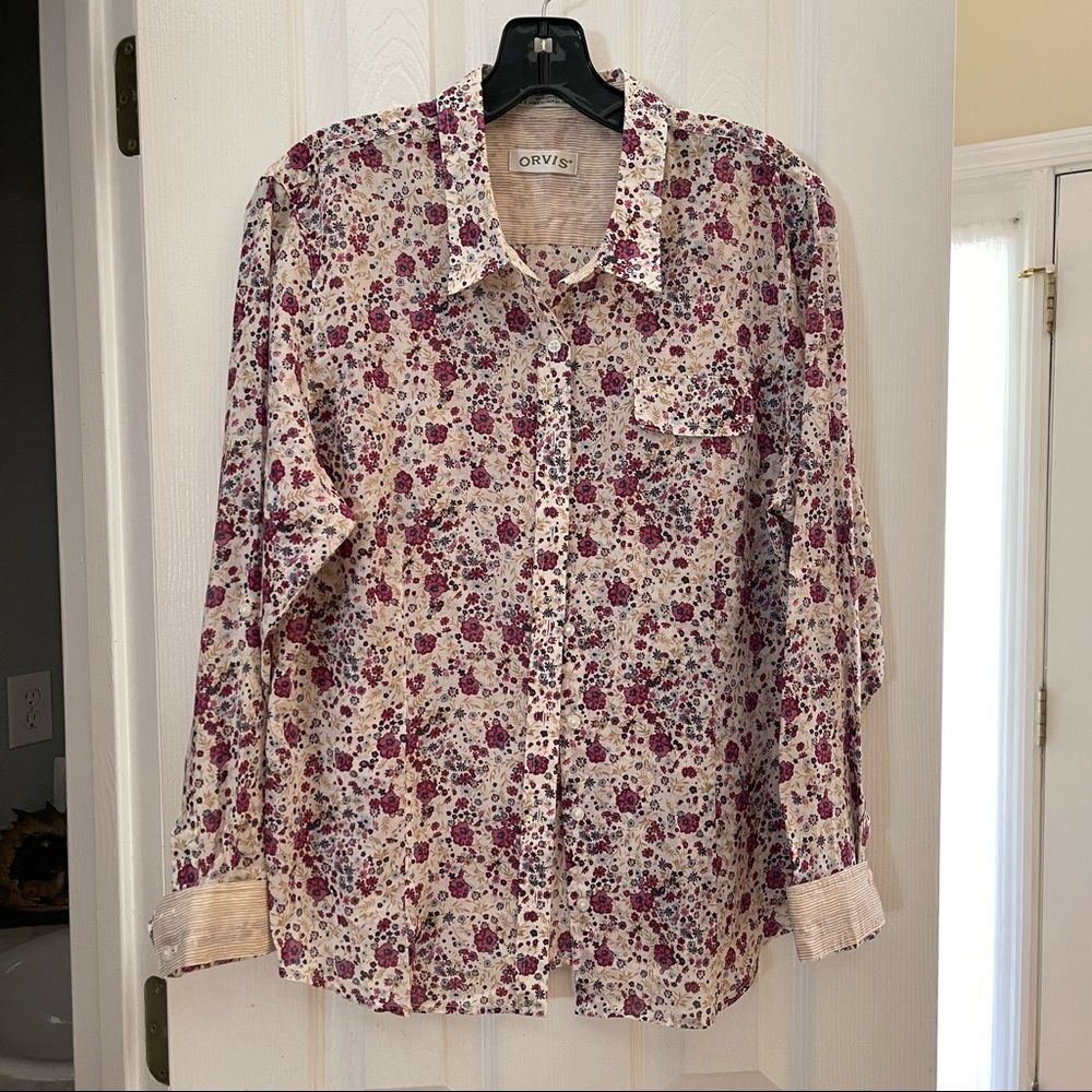 Orvis Button Down Blouse